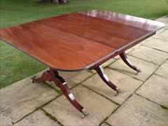 George III period mahogany Sunderland antique dining table3.jpg